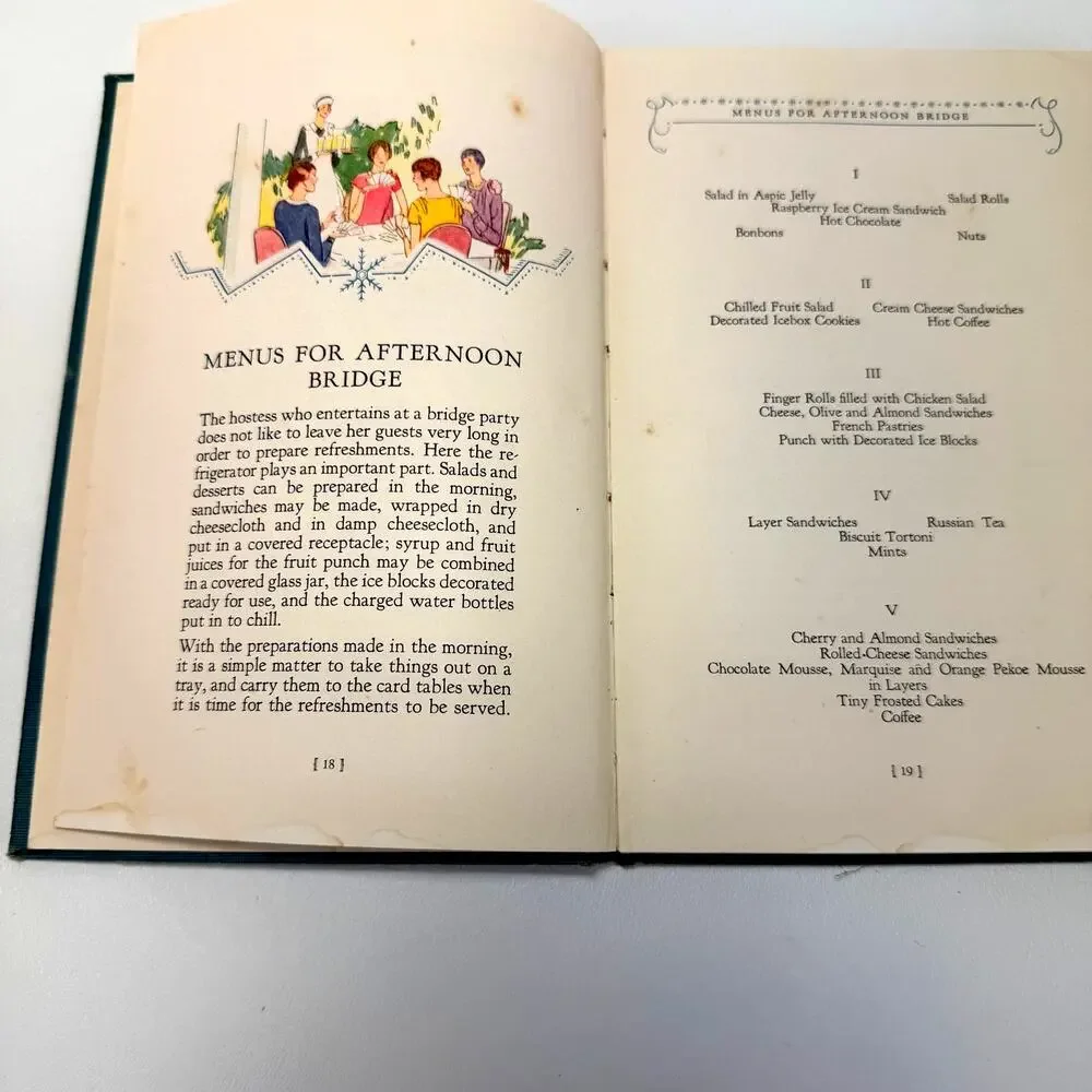 GE Refrigerator CookBook‎ 1927 Recipes and Menus General Electric